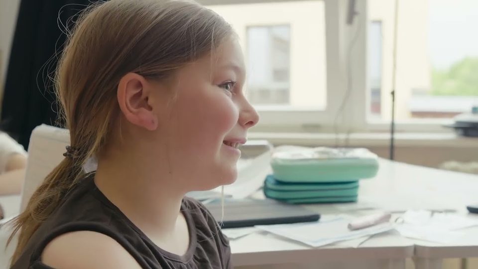 Standbild aus dem Dokumentarfilm über das Projekt.